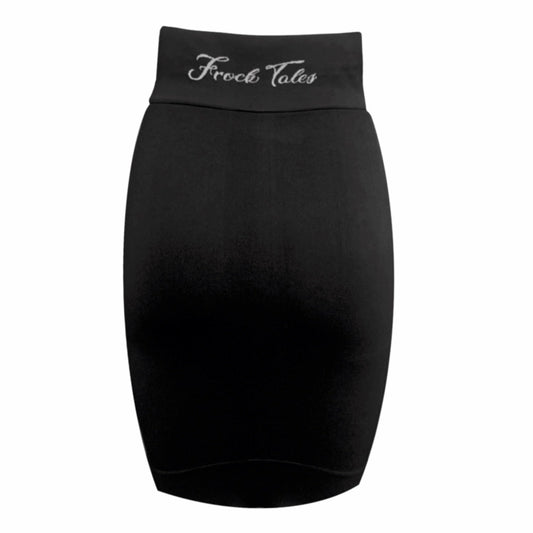 Mia Body Fit Seamless Skirt In Black