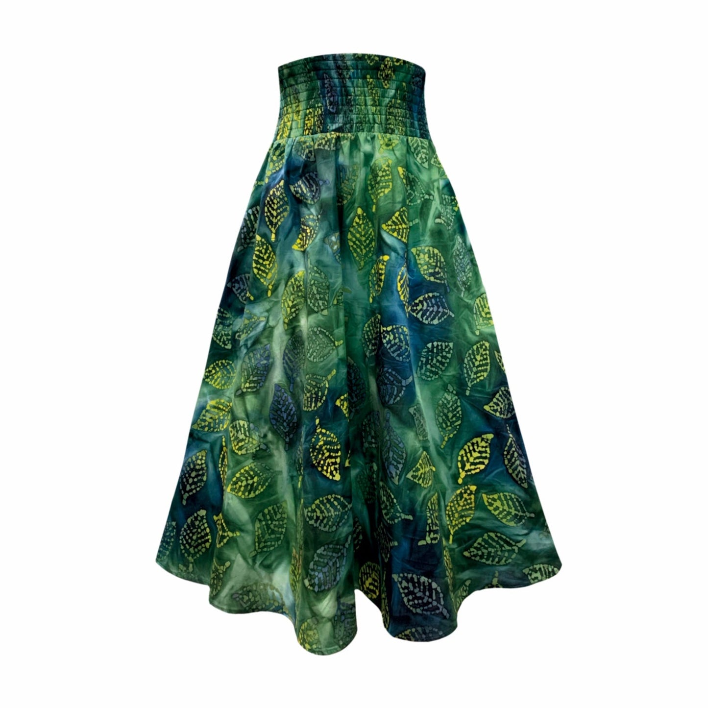 Orchid Midi Skirt In Forest Print With Pockets