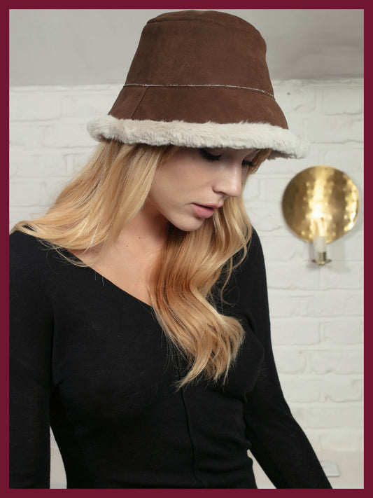 Oakham Bucket Hat In Chocolate