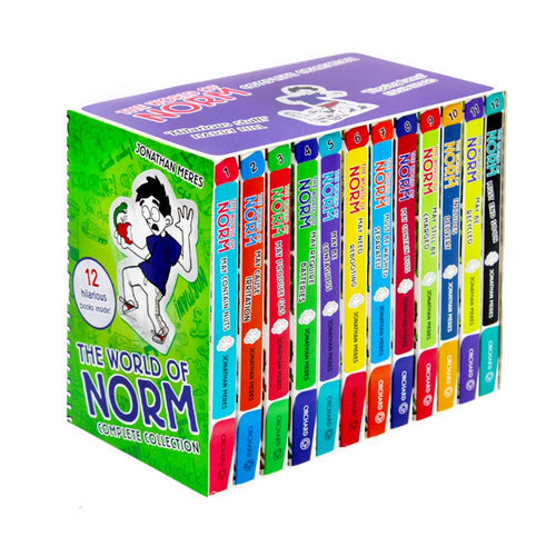 The World of Norm Collection 12 Books Box Set by Jonathan Meres