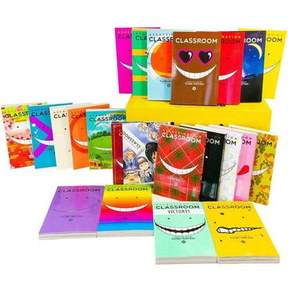 Assassination Classroom Complete Box Set | 21 Manga Volumes by Yusei Matsui – Full Series Collection