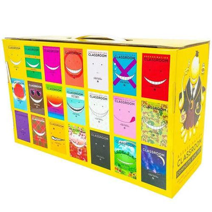 Assassination Classroom Complete Box Set | 21 Manga Volumes by Yusei Matsui – Full Series Collection