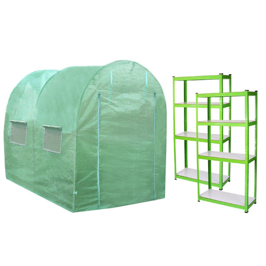 Polytunnel 25mm 4m x 2m with Racking