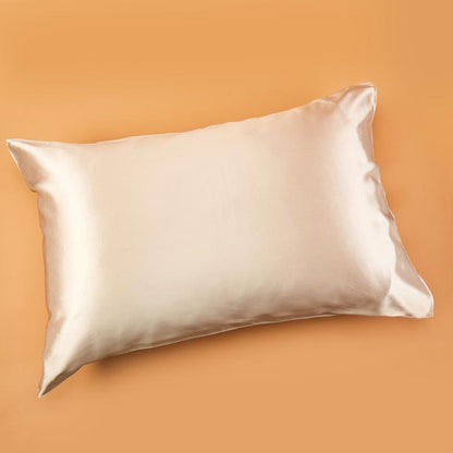 Beige Pure Mulberry Silk Pillowcase | Standard, Queen & King | 22 Momme | Float Collection