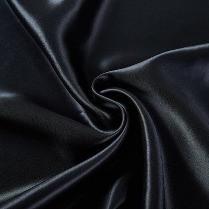 Black Pure Mulberry Silk Pillowcase | Standard, Queen & King | 22 Momme | Float Collection