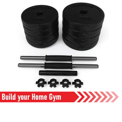 Body Revolution Vinyl Dumbbell Set (10kg - 50kg)