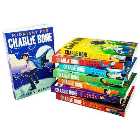 Charlie Bone Collection 8 Books Set by Jenny Nimmo The Time Twister The Blue Boa The Hidden King, The Red Knight, The Shadow of Badlock