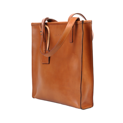 Leather Tote Brown Mod 105