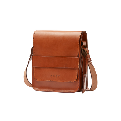 Leather Messenger Brown Mod 114