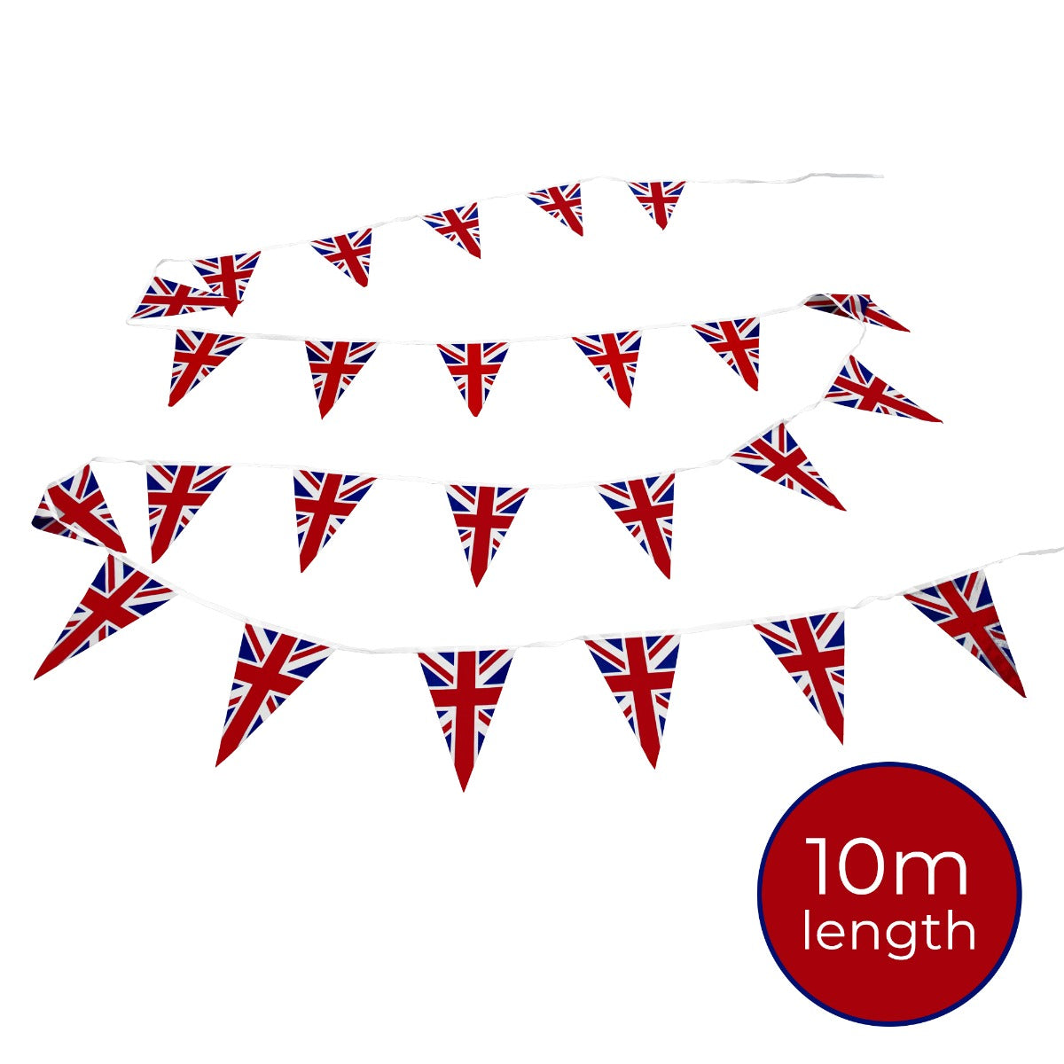 Union Jack Flag Bunting 10m