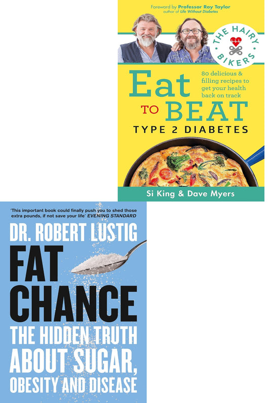 Fat Chance, The Hairy Biker Eat to Beat 2 Books Collection Set