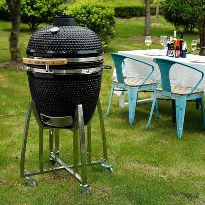 Fresh Grills Kamado Charcoal BBQ Grill 18" - Maxi