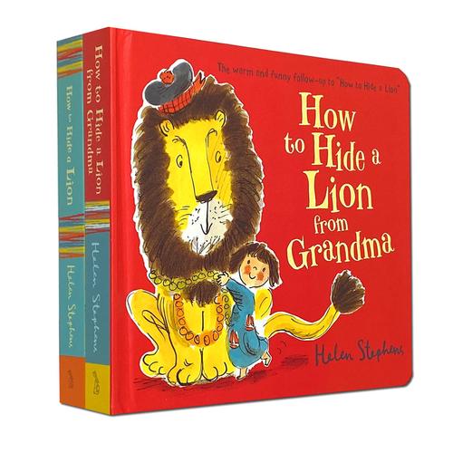 Helen Stephens Collection 2 Books Set (How to Hide a Lion, How to Hide a Lion from Grandma)