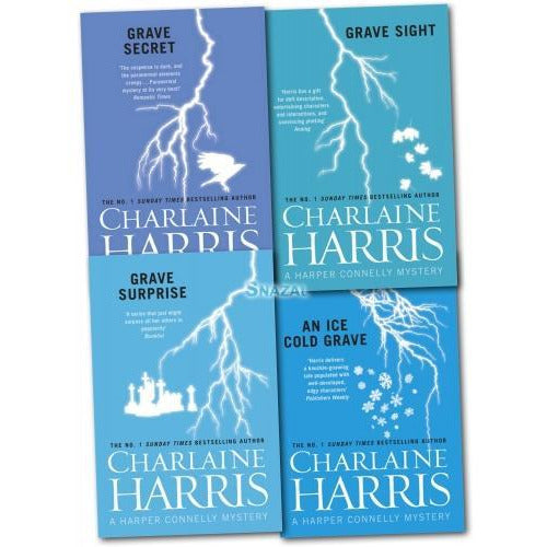 Charlaine Harris 4 Books Collection Set Pack Harper Connelly Mysteries Series - books 4 people