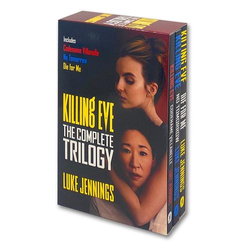 Killing Eve The Complete Trilogy Series 3 Books Collection Set By Luke Jennings Codename Villanelle, No Tomorrow, Die for Me