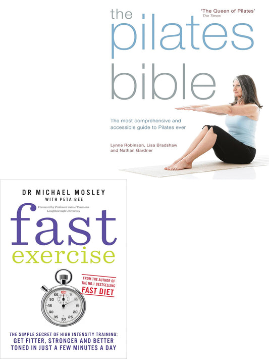 The Pilates Bible, Fast Exercise 2 Books Collection Set