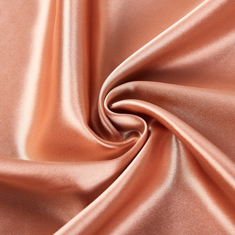 Rose Gold Pure Mulberry Silk Pillowcase | Standard, Queen & King | 22 Momme | Float Collection