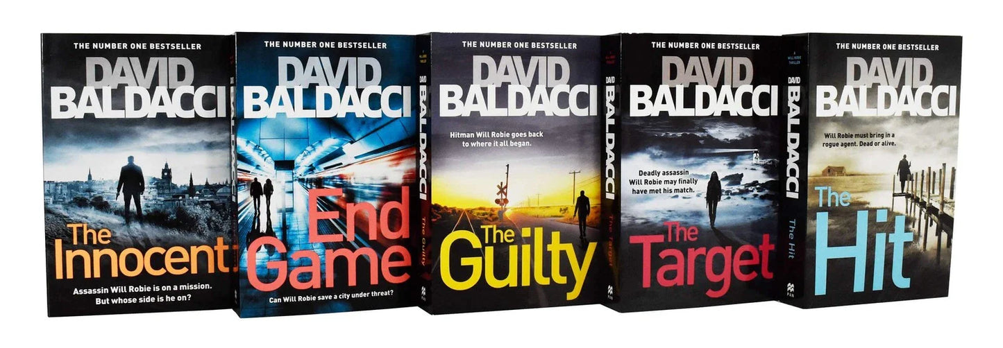 Will Robie Series Complete 5 Books Collection Set by David Baldacci