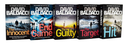 Will Robie Series Complete 5 Books Collection Set by David Baldacci