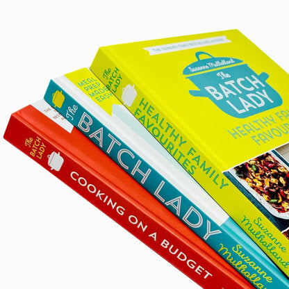The Batch Lady Collection 3 Books Set By Suzanne Mulholland (The Batch Lady, Healthy Family Favourites, Cooking on a Budget)