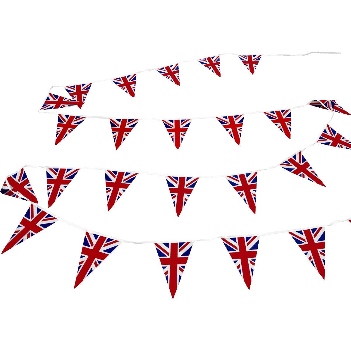 2 x Union Jack Flag Bunting 10m