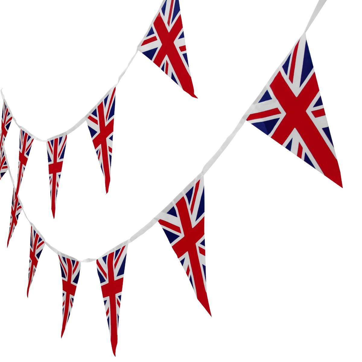 2 x Union Jack Flag Bunting 10m